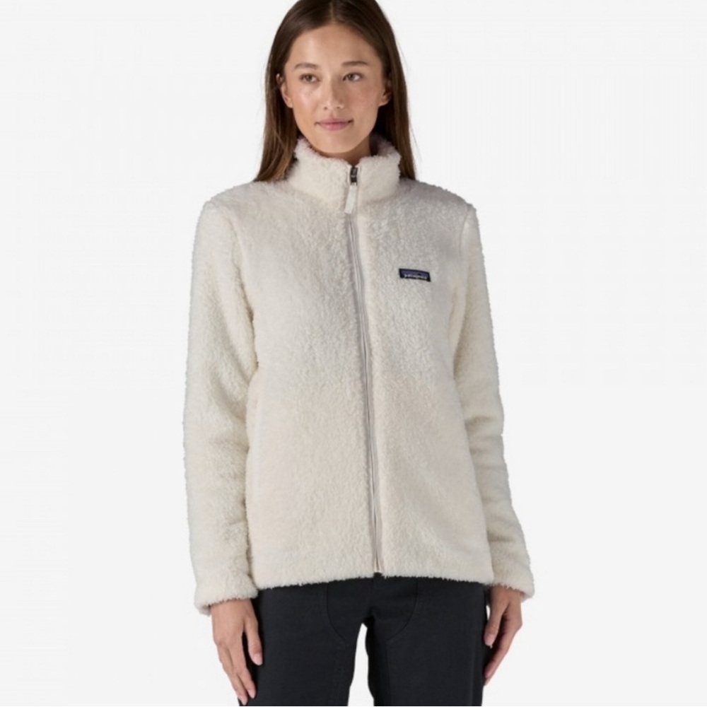 Patagonia Women's Off-White Teddy Jacket